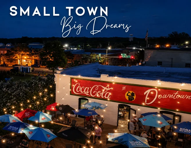 Small Town Big Dreams magazine-inspired feature